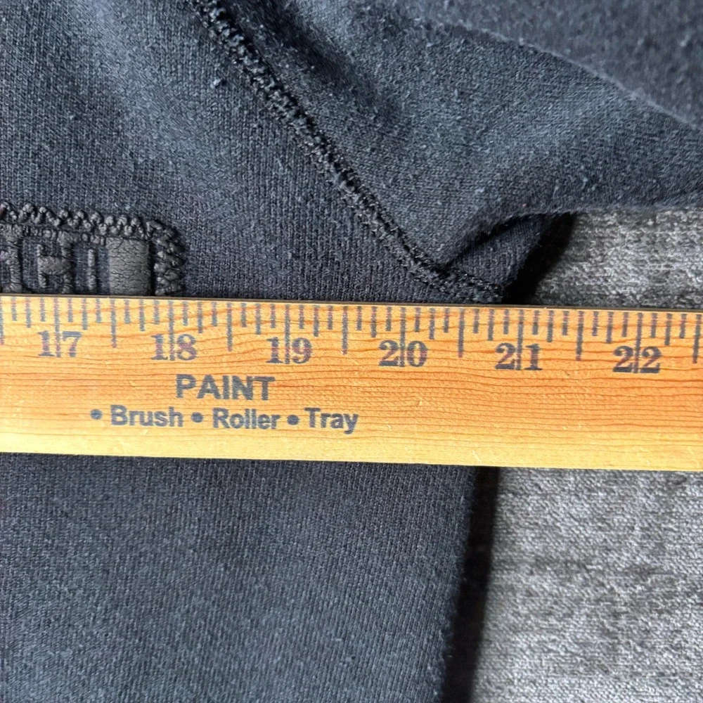 90s Vintage Hanes San Francisco Bay Watch Sweatshirt Black L Made in USA Raglan